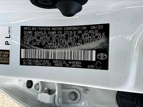 Used 2022 Toyota Corolla SE FWD image 22