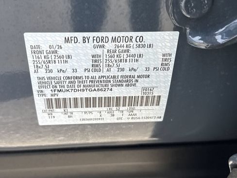 Used 2026 Ford Explorer Active RWD image 30