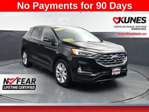 Used 2022 Ford Edge Titanium w/ Equipment Group 301A AWD/4WD image 1