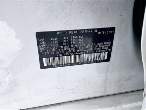 Used 2021 Subaru Legacy 2.5i Sport image 20