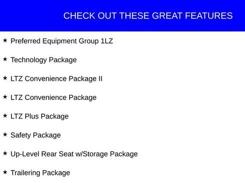 Used 2019 Chevrolet Silverado 1500 LTZ w/ LTZ Plus Package image 6