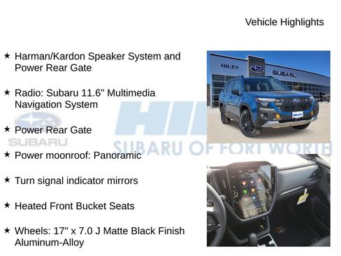 New 2026 Subaru Forester Wilderness AWD/4WD image 5