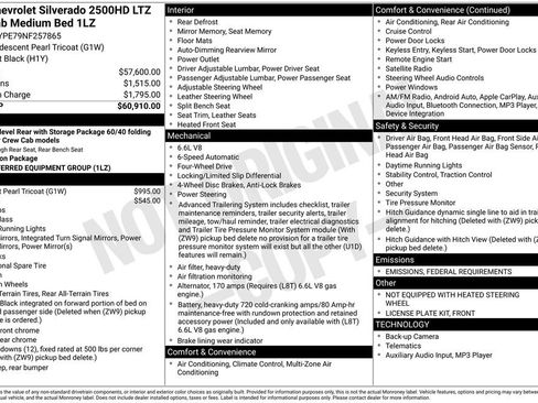 Used 2022 Chevrolet Silverado 2500 LTZ image 3