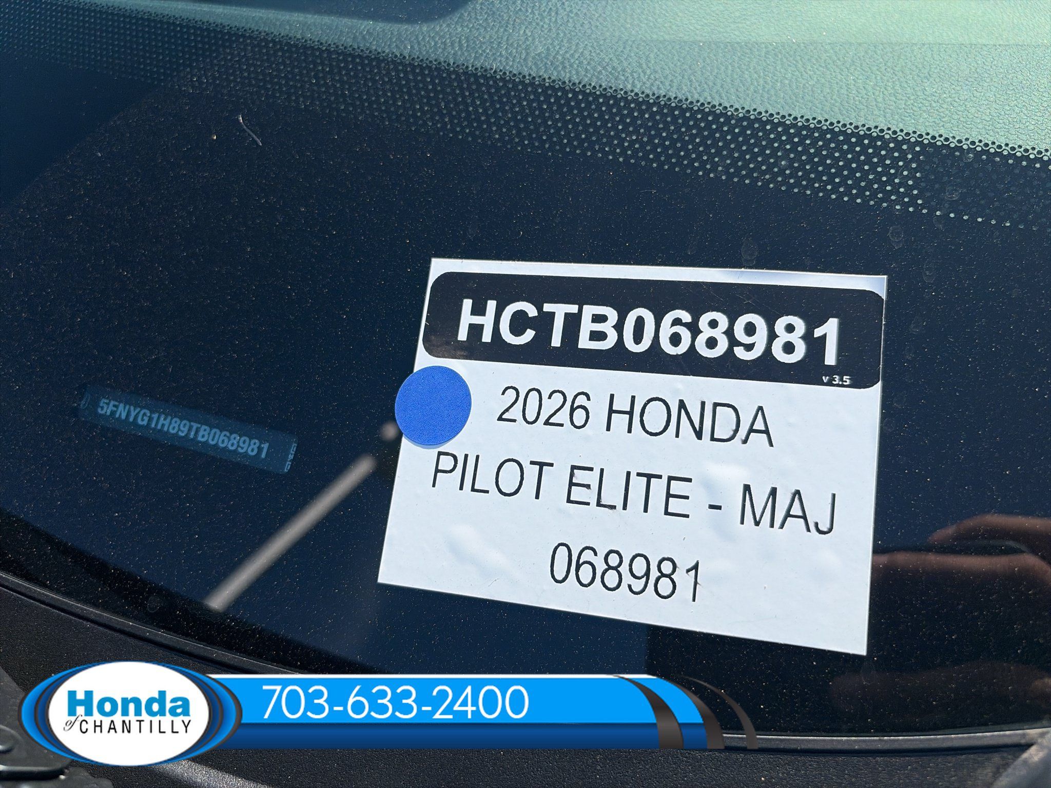 New 2026 Honda Pilot Elite image 36
