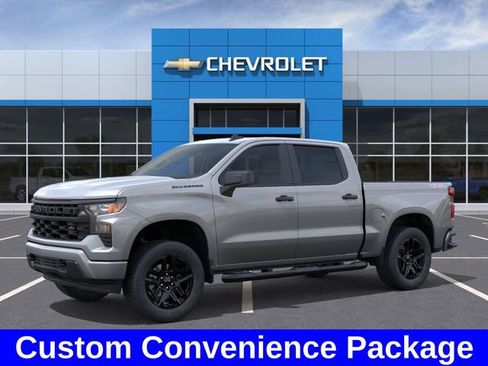 New 2026 Chevrolet Silverado 1500 Custom w/ Turbomax Blackout Package image 2