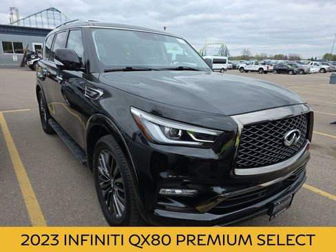 Certified 2023 INFINITI QX80 Premium Select w/ Cargo Package AWD/4WD image 3