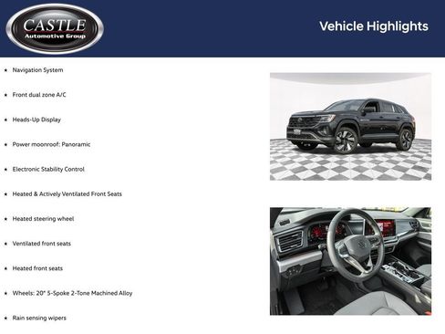 New 2025 Volkswagen Atlas Cross Sport SEL AWD/4WD image 3