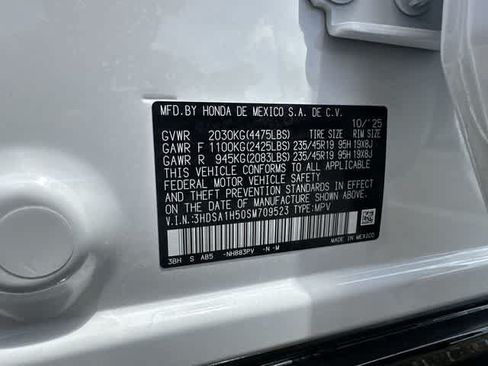 Certified 2025 Acura ADX A-Spec FWD image 36