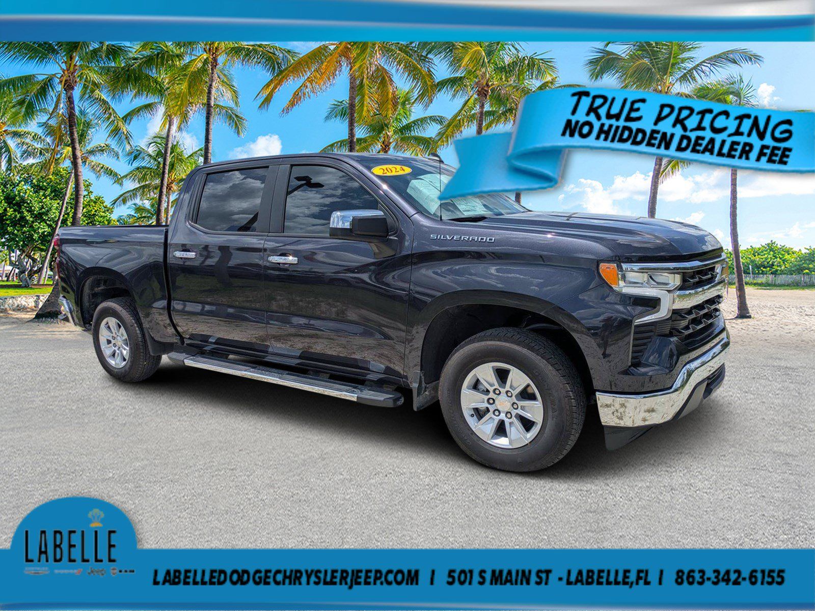 Used 2024 Chevrolet Silverado 1500 LT RWD image 1