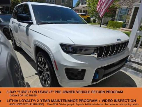 Used 2022 Jeep Grand Cherokee Overland AWD/4WD image 1