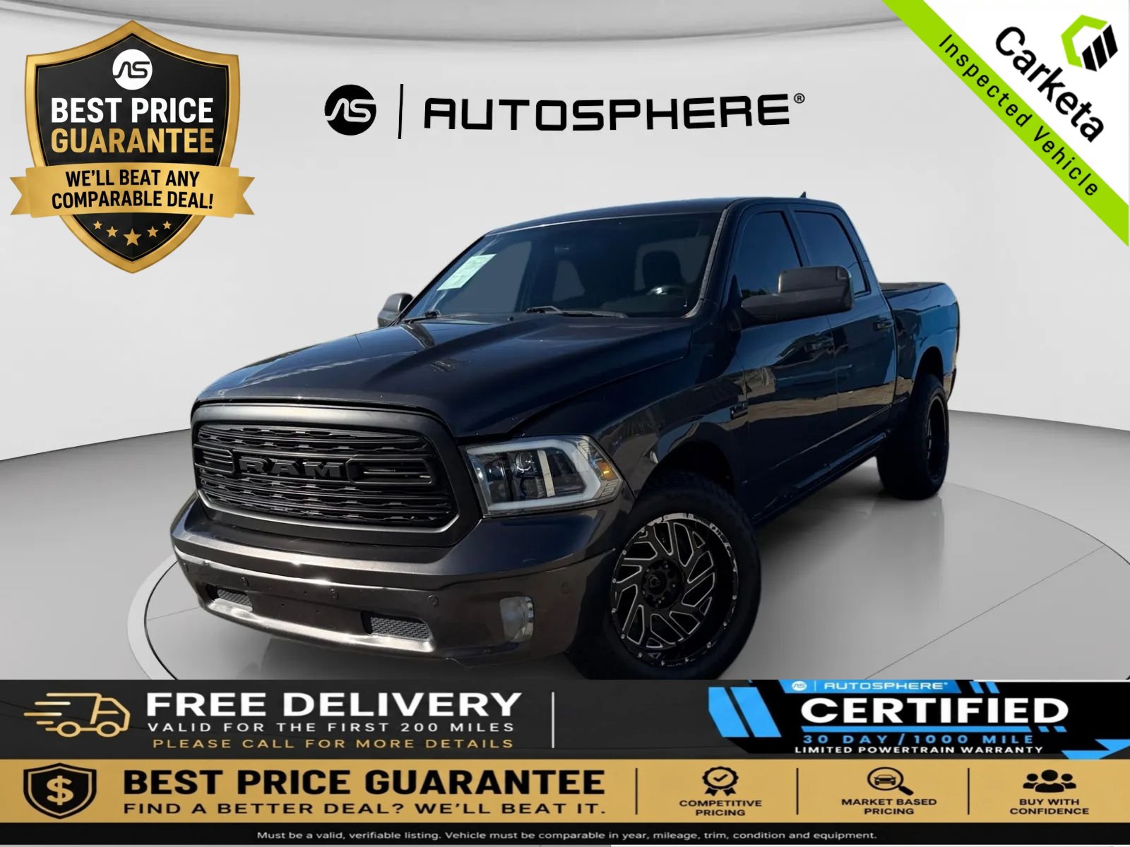 Used 2016 RAM 1500 Limited AWD/4WD image 1