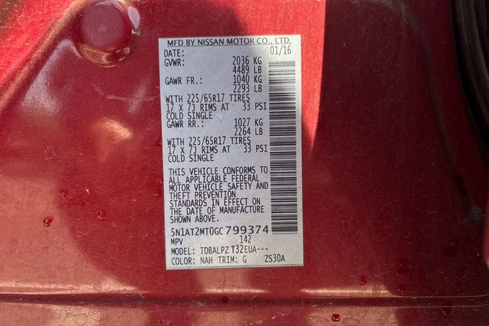 Used 2016 Nissan Rogue S FWD image 27