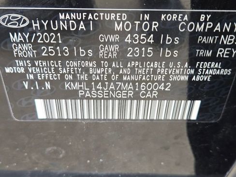 Certified 2021 Hyundai Sonata SEL w/ Convenience Package image 11