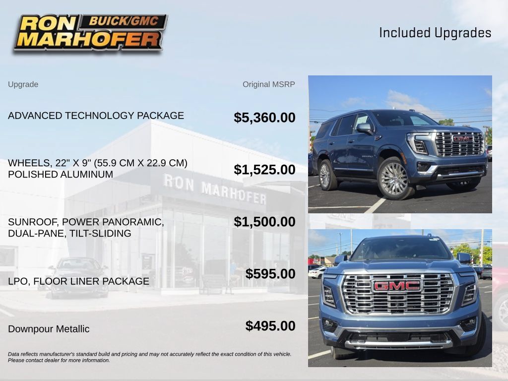 New 2026 GMC Yukon Denali w/ Advanced Technology Package AWD/4WD image 7