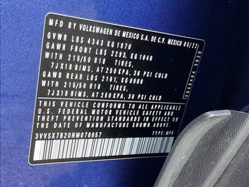 Used 2022 Volkswagen Taos SE image 21