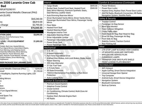 New 2026 RAM 2500 Laramie w/ Night Edition AWD/4WD image 28