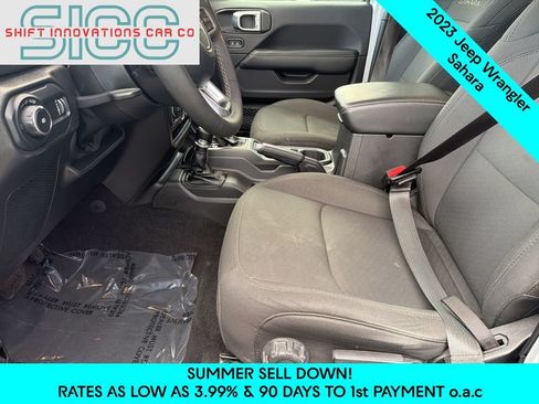 Used 2023 Jeep Wrangler Unlimited Sahara AWD/4WD image 15