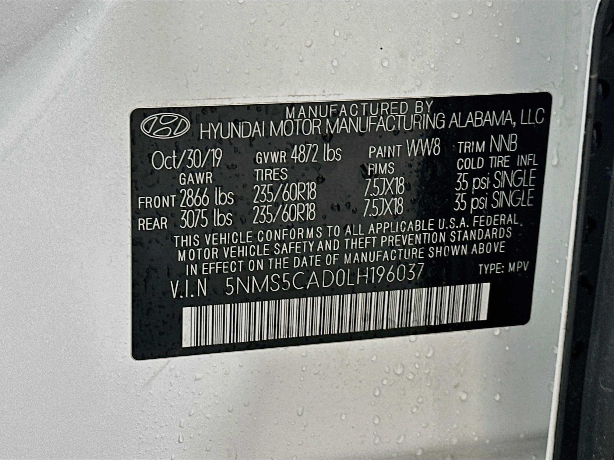 Used 2020 Hyundai Santa Fe Limited AWD/4WD image 32