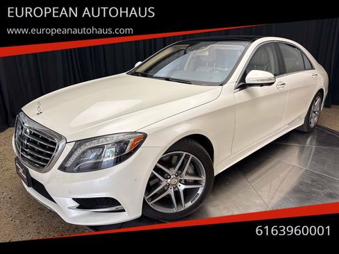 Used 2016 Mercedes-Benz S 550 4MATIC Sedan image 1