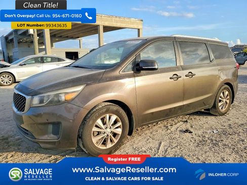 Used 2016 Kia Sedona LX w/ LX Essentials Premium Package image 1
