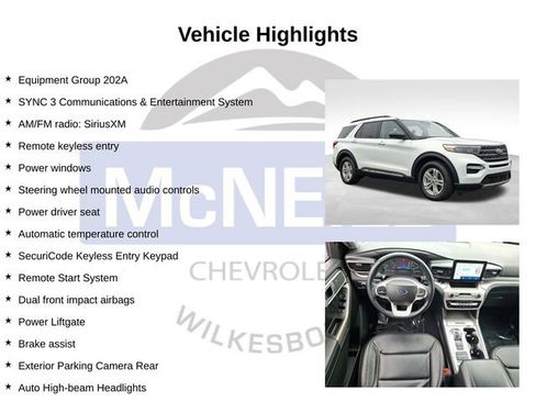 Used 2023 Ford Explorer XLT w/ Equipment Group 202A image 9