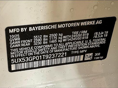 New 2026 BMW X3 xDrive30 w/ Convenience Package image 18