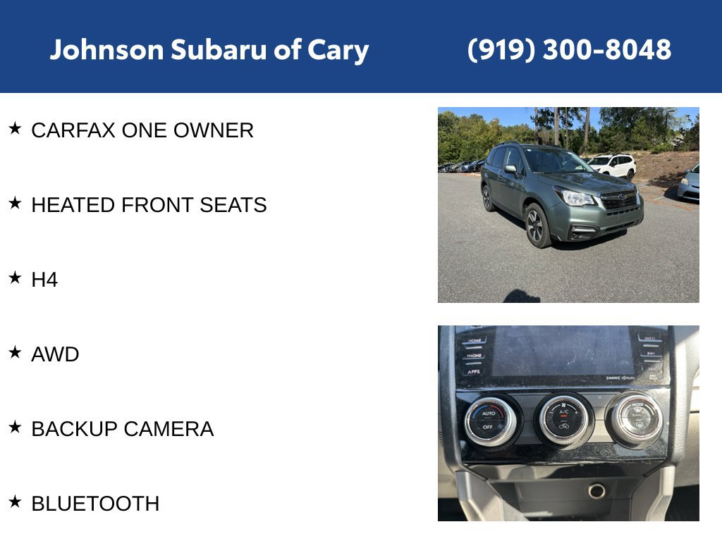 Used 2017 Subaru Forester 2.5i Premium w/ All-Weather Package AWD/4WD image 6