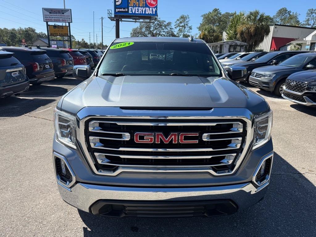 Used 2021 GMC Sierra 1500 SLT w/ SLT Premium Package RWD image 2