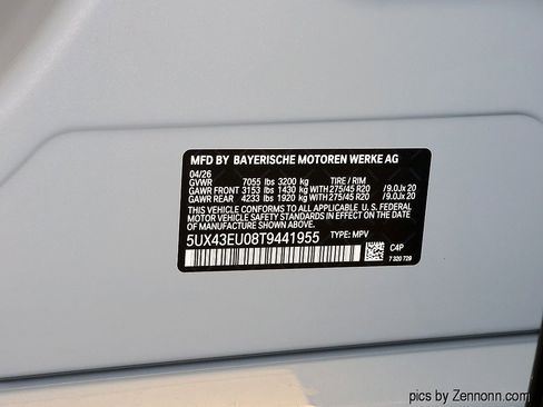 New 2026 BMW X5 xDrive50e w/ M Sport Package AWD/4WD image 27