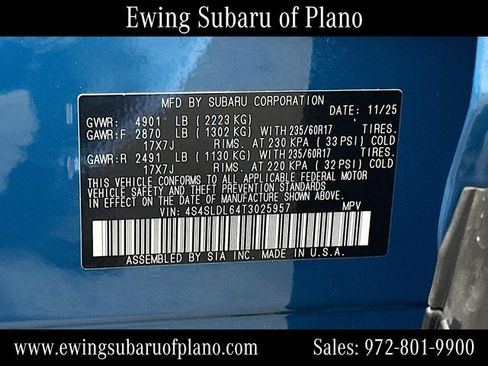 Used 2026 Subaru Forester Wilderness w/ Wilderness Plus Package AWD/4WD image 34