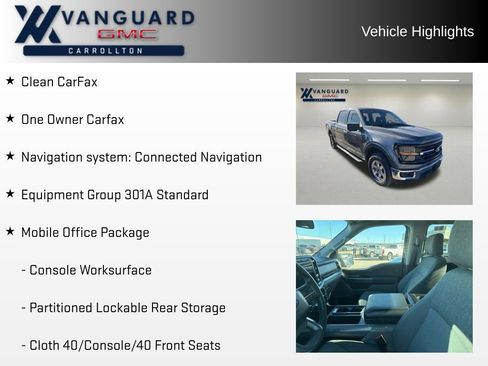 Used 2024 Ford F150 XLT w/ Mobile Office Package image 5