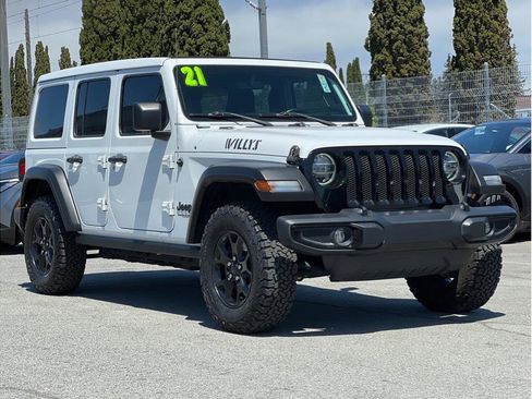 Used 2021 Jeep Wrangler Unlimited Sport AWD/4WD image 3