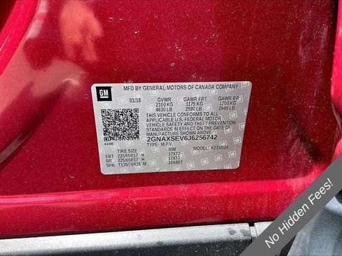 Used 2018 Chevrolet Equinox LT AWD/4WD image 30