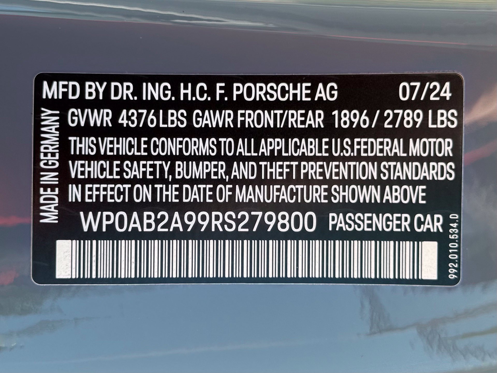 Certified 2024 Porsche 911 Carrera S RWD image 39