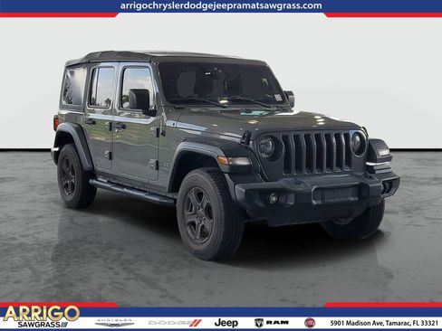 Used 2020 Jeep Wrangler Unlimited Sport S AWD/4WD image 1