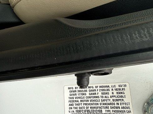Used 2020 Honda Civic Touring image 31