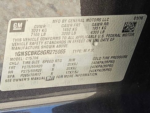 Used 2016 Chevrolet Tahoe LT RWD image 23