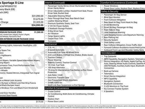 Used 2023 Kia Sportage X-Line w/ X-Line Premium Package AWD/4WD image 31