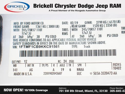 Used 2019 Ford F150 XL image 24