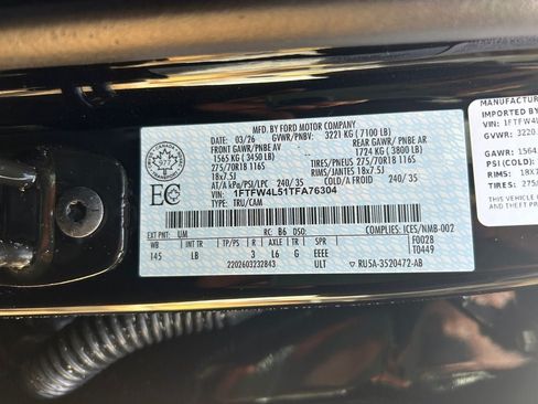 Used 2026 Ford F150 Tremor w/ Bed Utility Package AWD/4WD image 36