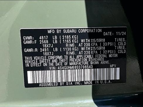 Used 2025 Subaru Crosstrek 2.5i Limited w/ Popular Package #3A AWD/4WD image 21