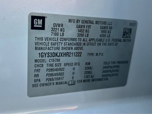 Used 2017 Cadillac Escalade Platinum RWD image 69