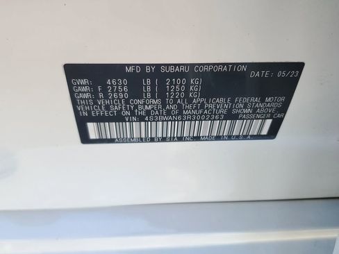 Used 2024 Subaru Legacy Limited image 30