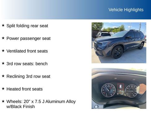 Used 2025 Subaru Ascent Bronze Edition image 6