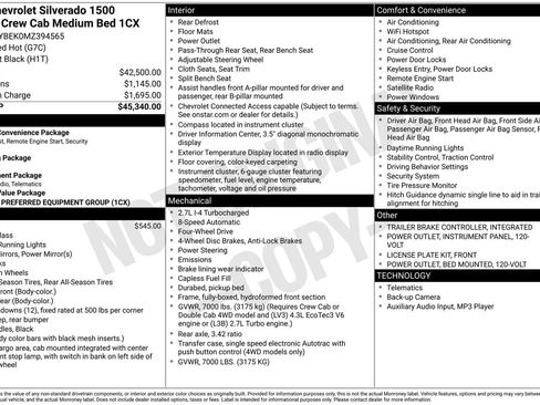 Used 2021 Chevrolet Silverado 1500 Custom image 36