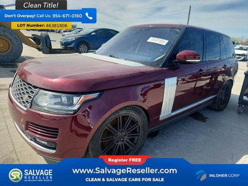 Used 2017 Land Rover Range Rover HSE image 1