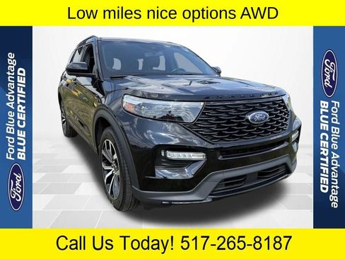 Certified 2023 Ford Explorer ST-Line w/ Class IV Trailer Tow Package AWD/4WD image 1