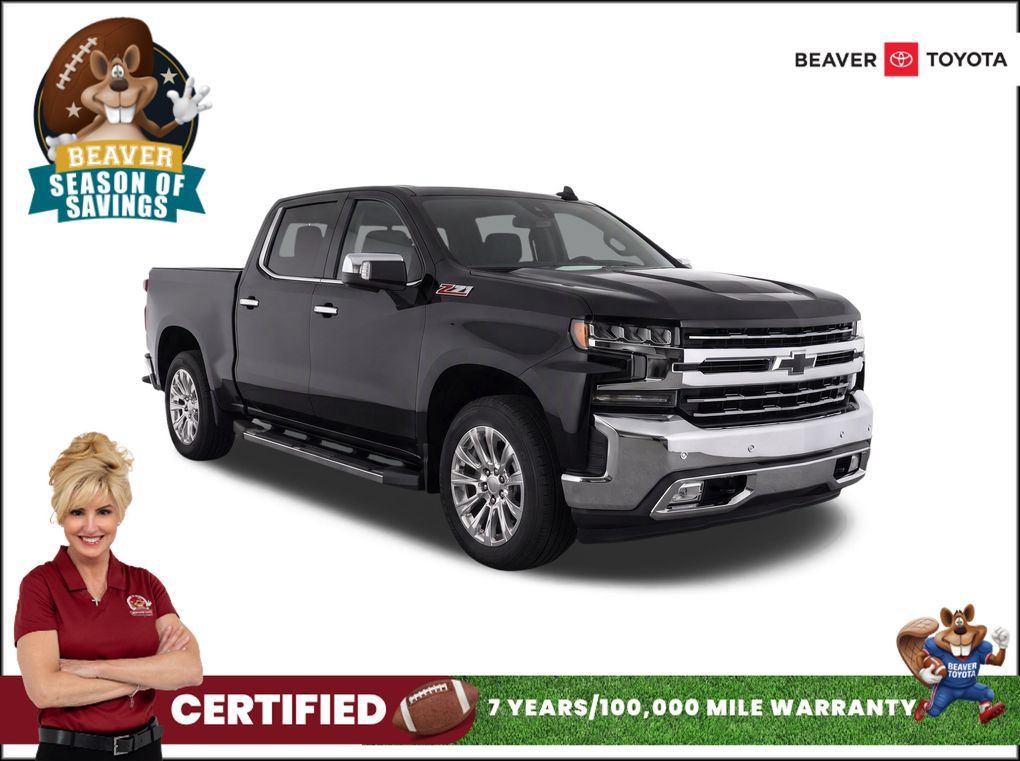 Used 2021 Chevrolet Silverado 1500 LTZ w/ Technology Package AWD/4WD image 1
