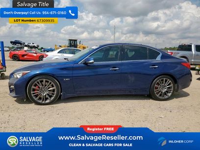 Used 2017 INFINITI Q50 Red Sport 400