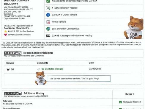 Used 2025 Jeep Compass Trailhawk image 5